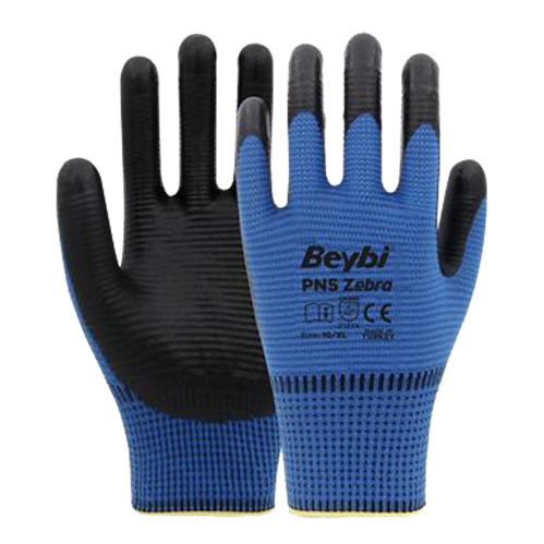 BEYBİ PN5 ZEBRA ELDİVEN NO: 10 MAVİ